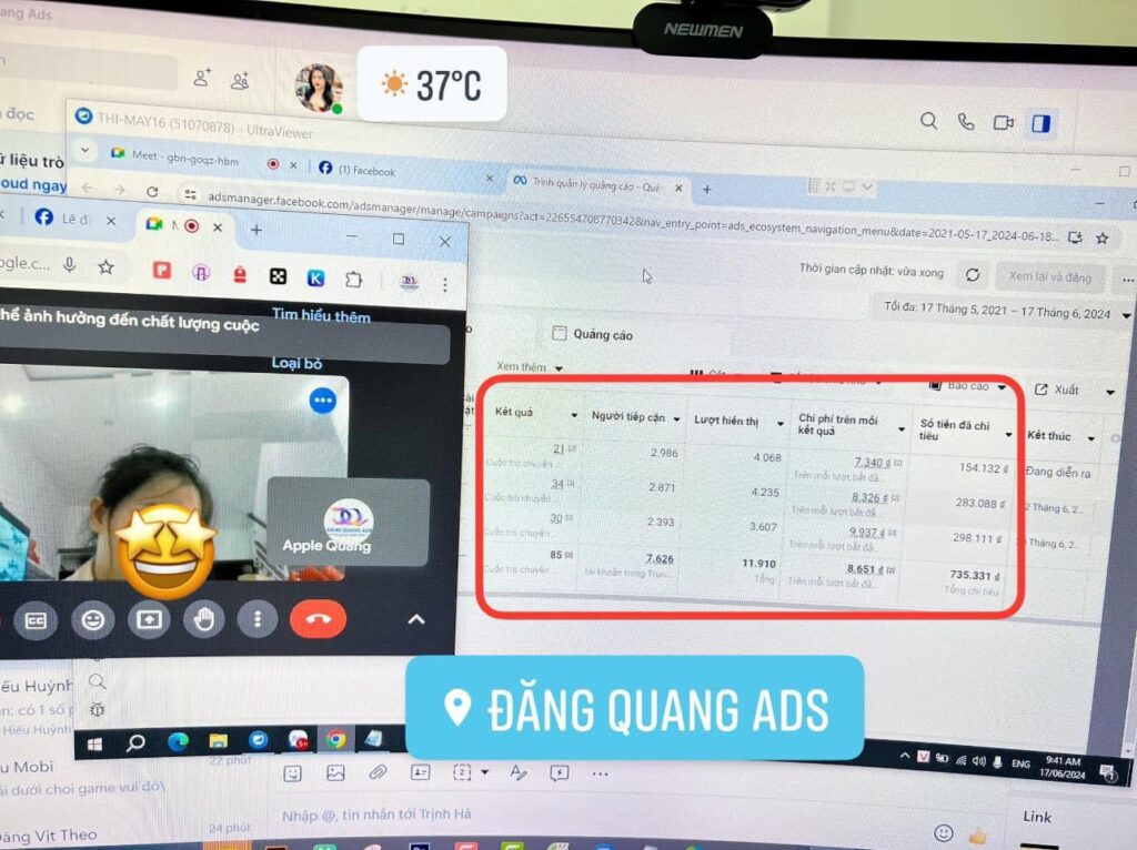 Chiến dịch học viên chạy mảng thời trang nữ, chỉ 8k/mess.